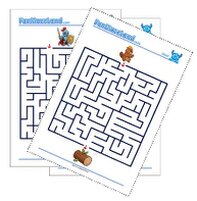 Free Printable Maze Game For Kids