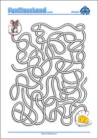 Free Printable Master Path Maze