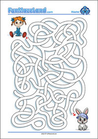 Free Printable Master Path Maze