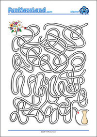 Free Printable Master Path Maze