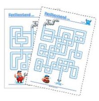 Free Printable Hard Pipe Mazes